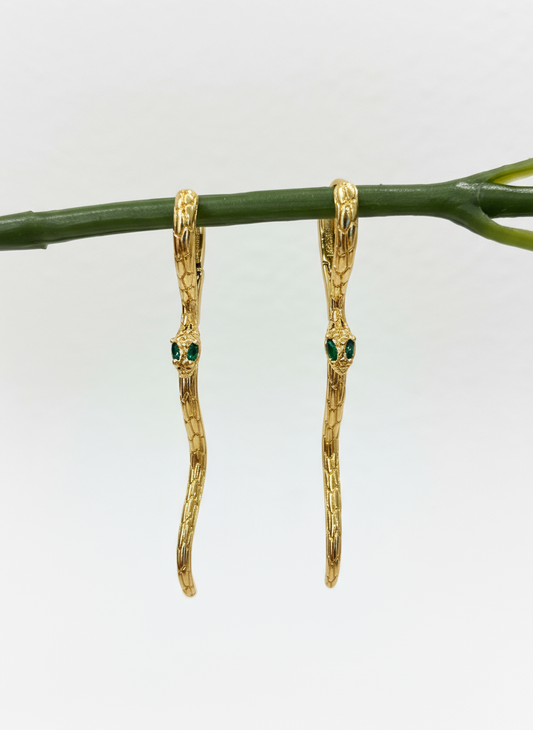 Snake Bali Earrings
