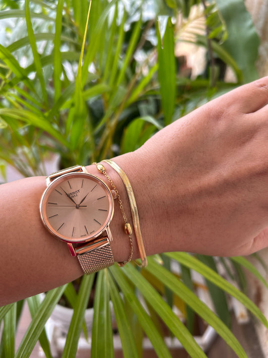 Snake Drop Double Layer Bracelet