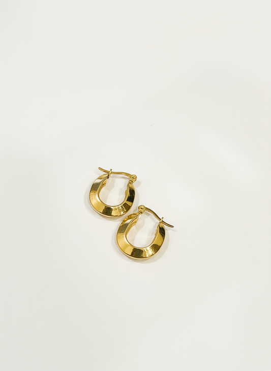 Golden Verse Solé Hoops
