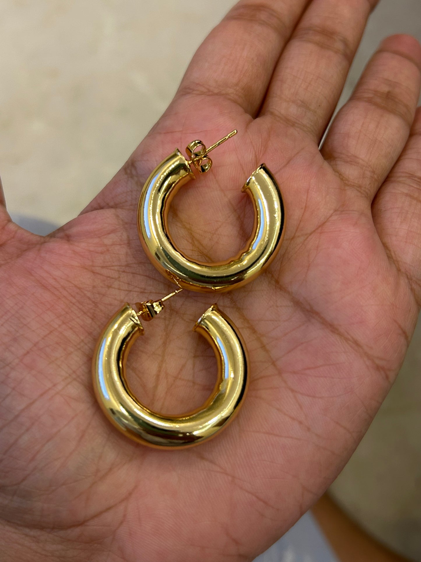 Bubble Hoop Earrings