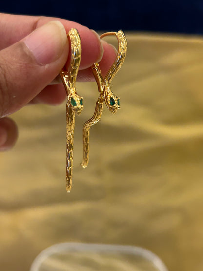 Snake Bali Earrings
