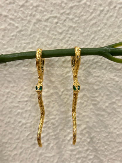 Snake Bali Earrings