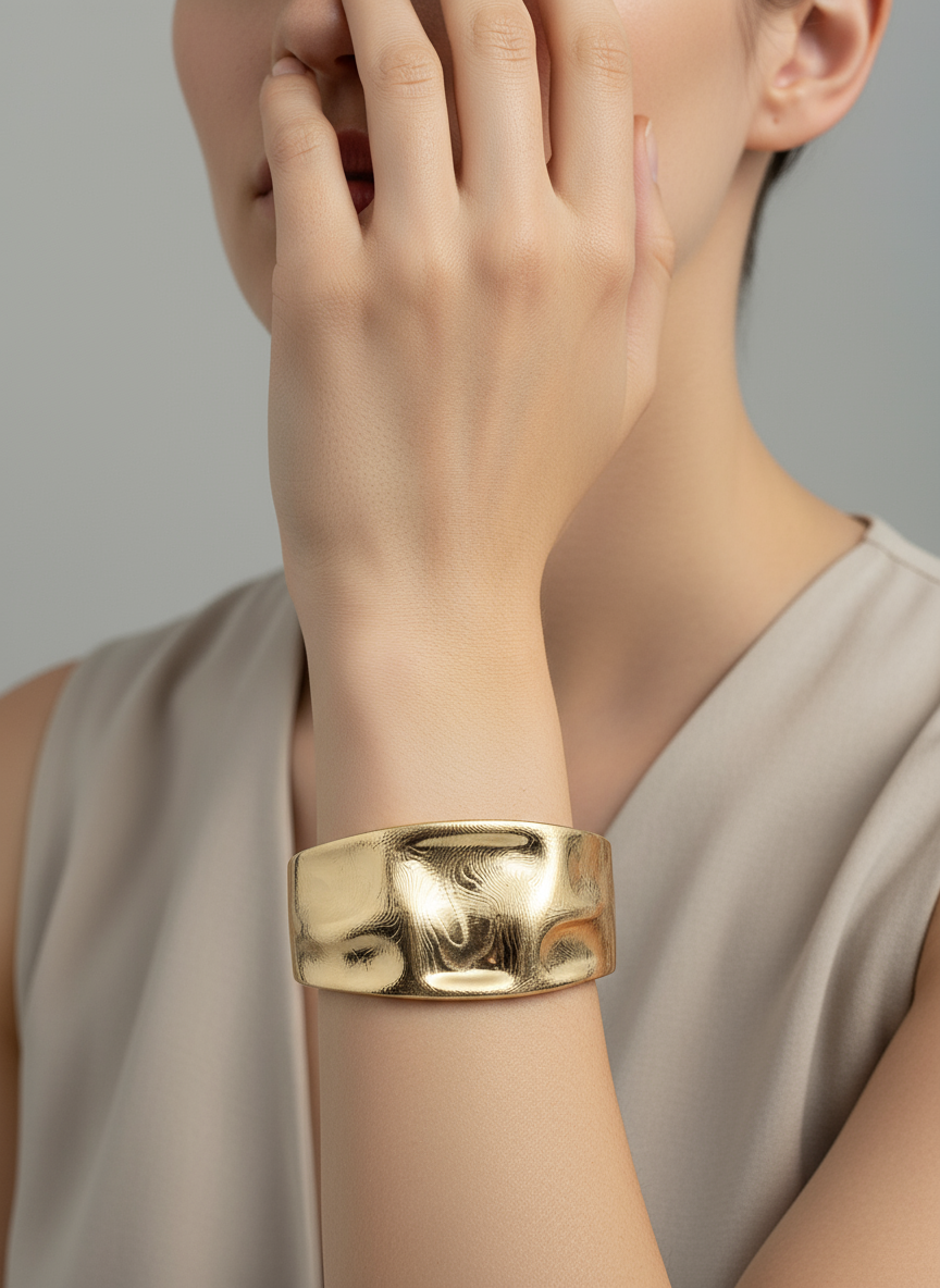 Golden Cuff Bracelet