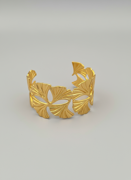 Golden Leaf Bracelet