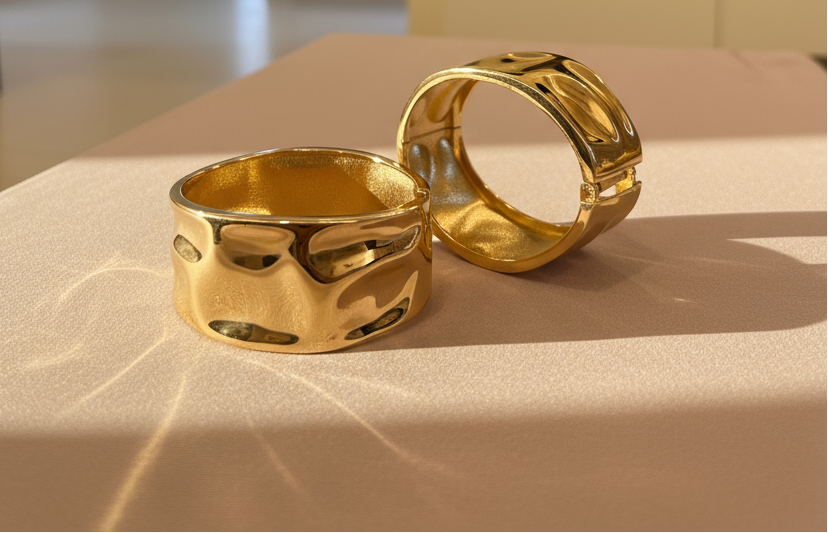 Golden Cuff Bracelet