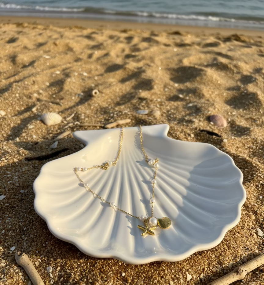 Starfish Shell Pendant