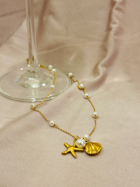 Starfish Shell Pendant
