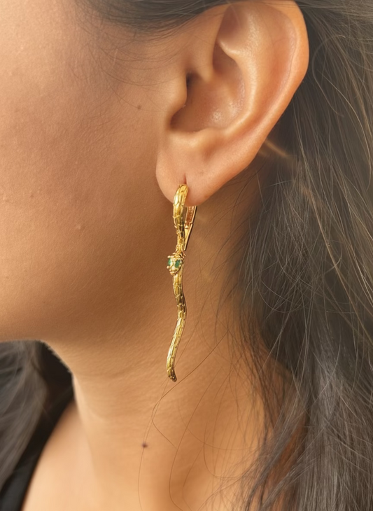 Snake Bali Earrings