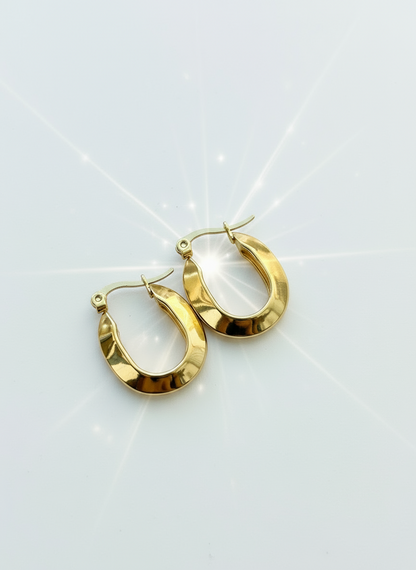 Golden Verse Solé Hoops
